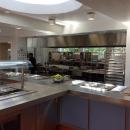Picture of the canteen and serving area